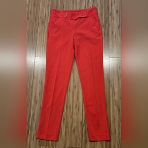 SOHO Classic Red Women's Pants